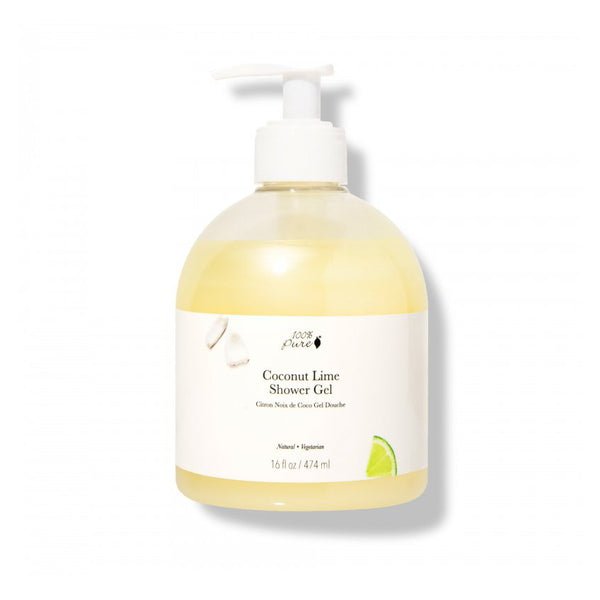 100% Pure Coconut Lime Shower Gel Big