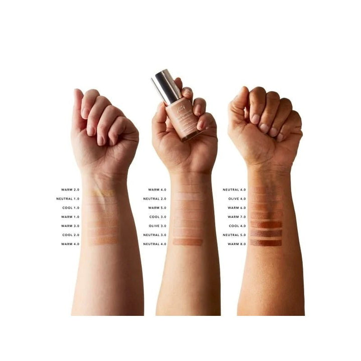 Fruit Pigmented Full Coverage Water Foundation - Arm swatches