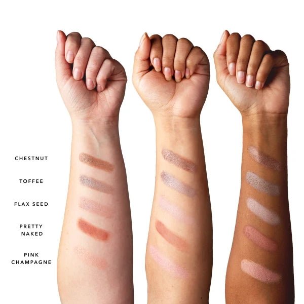 Fruit Pigmented Pretty Naked Palette Arm Swatches