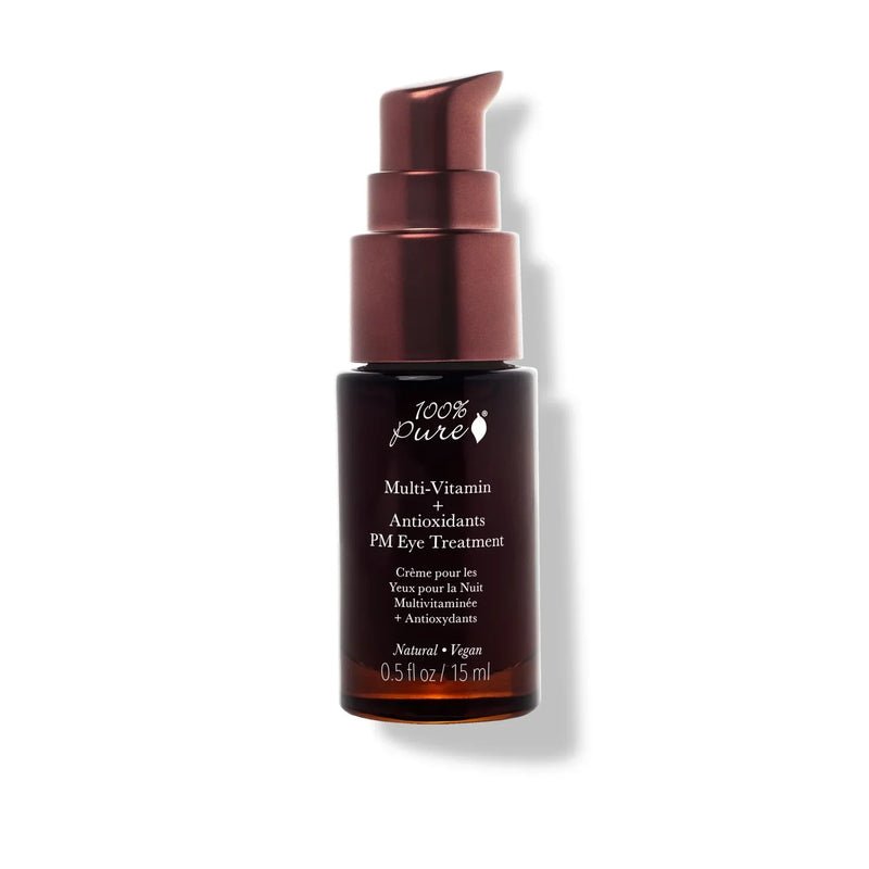 100% Pure Multi-Vitamin + Antioxidants PM Eye Treatment 