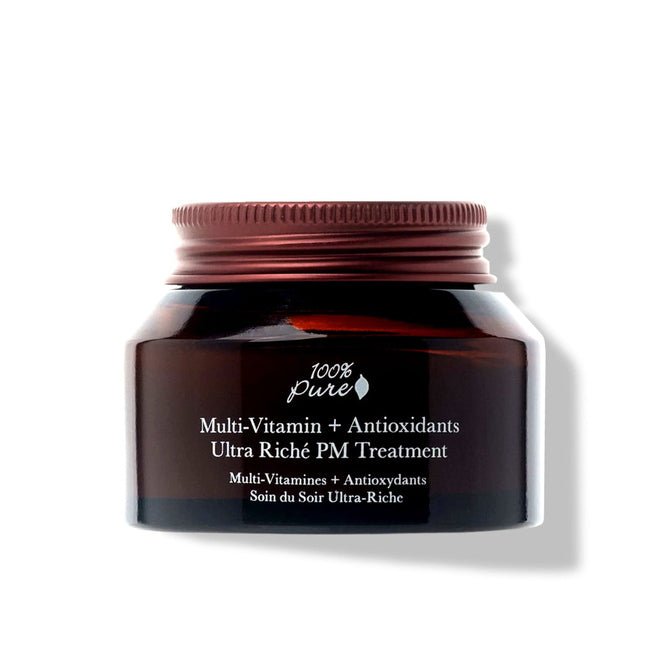 100% Pure Multi-Vitamin + Antioxidants Ultra Riché PM Treatment