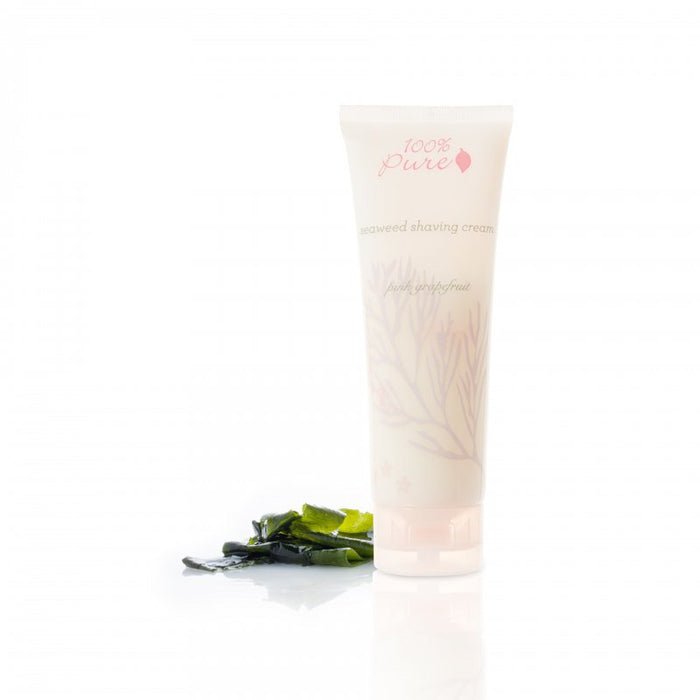 Pink Grapefruit Seaweed Shaving Cream mit Seetang