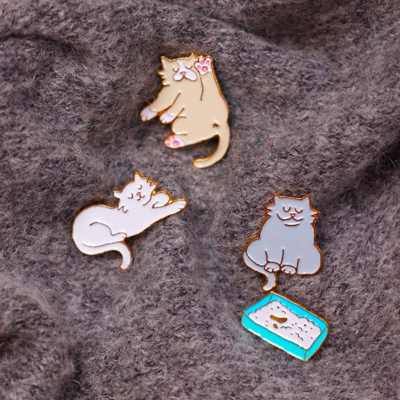 Coucou Suzette Pacha Cat Pin - Kollektion Katzen Pins