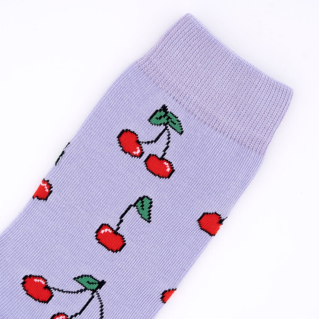 Coucou Suzette Cherry Socks - Detail