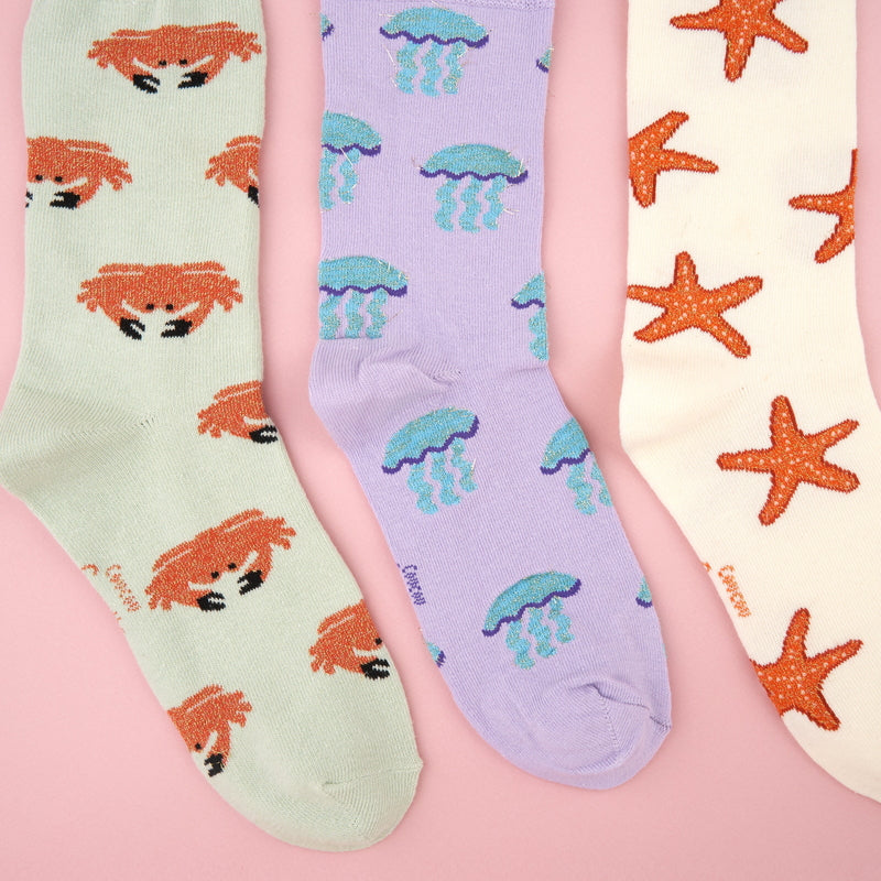 Crab socks and other socks