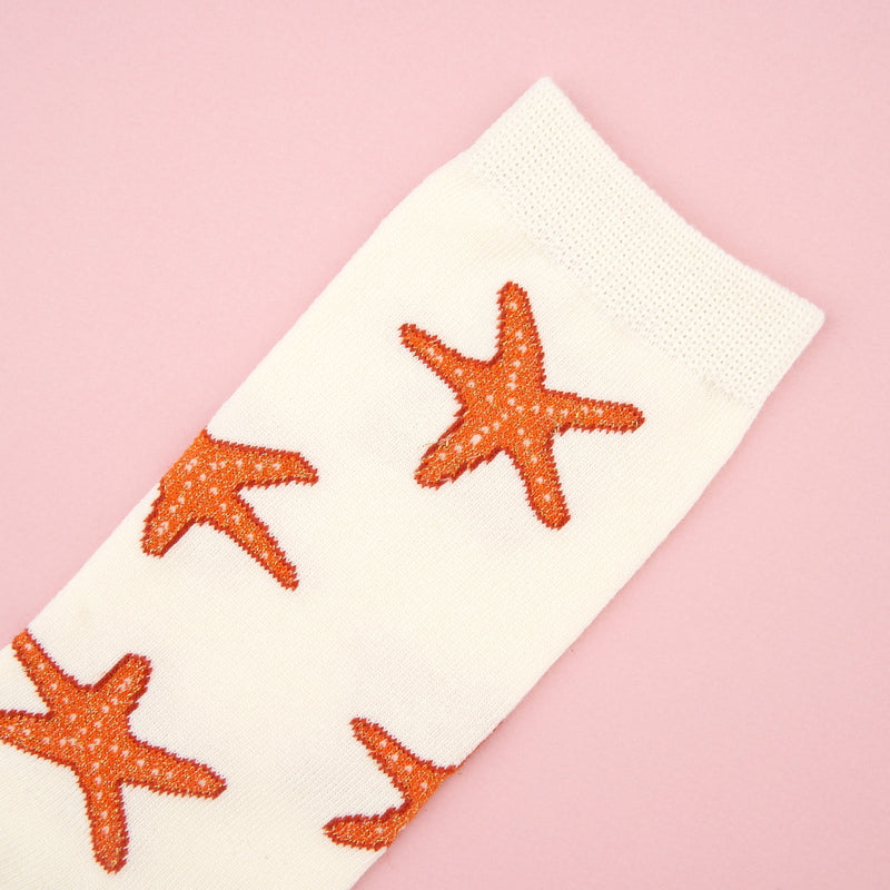 Starfish Socks close up