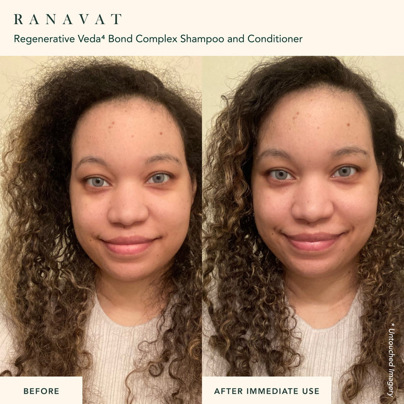 Regenerative Veda⁴ Bond Complex Conditioner Before After