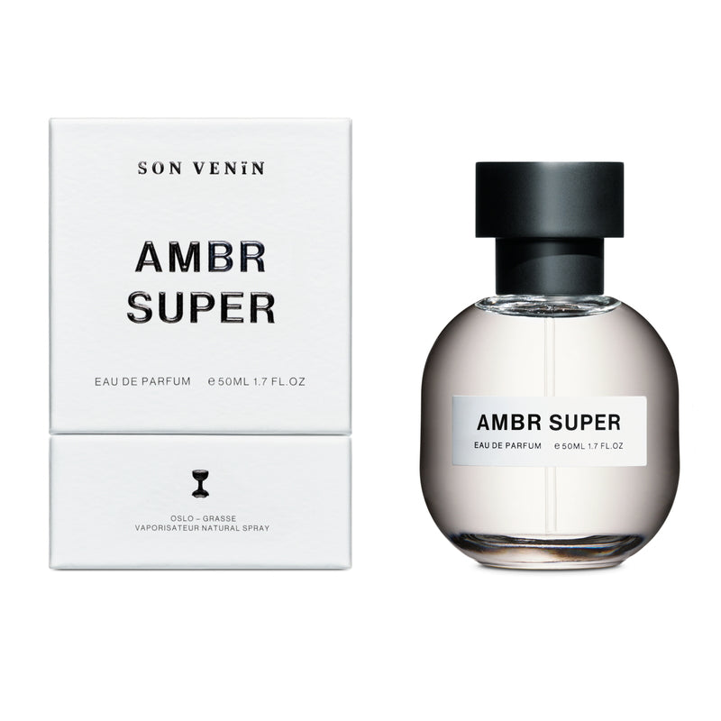 Ambr Super Eau de Parfum mit Verpackung