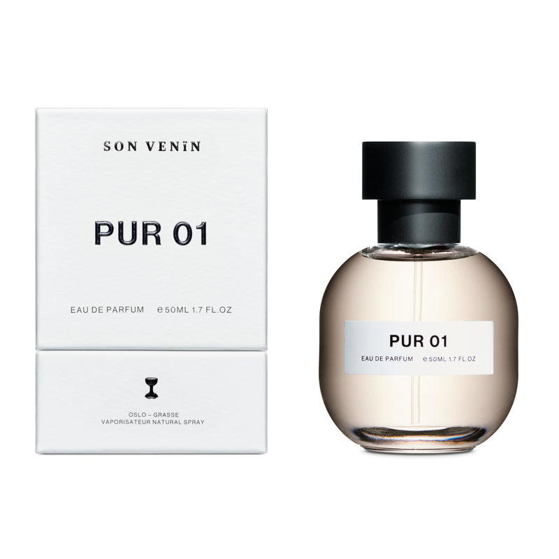 Son Venïn PUR 01 Eau de Parfum 50 ml - Verpackung und Flakon