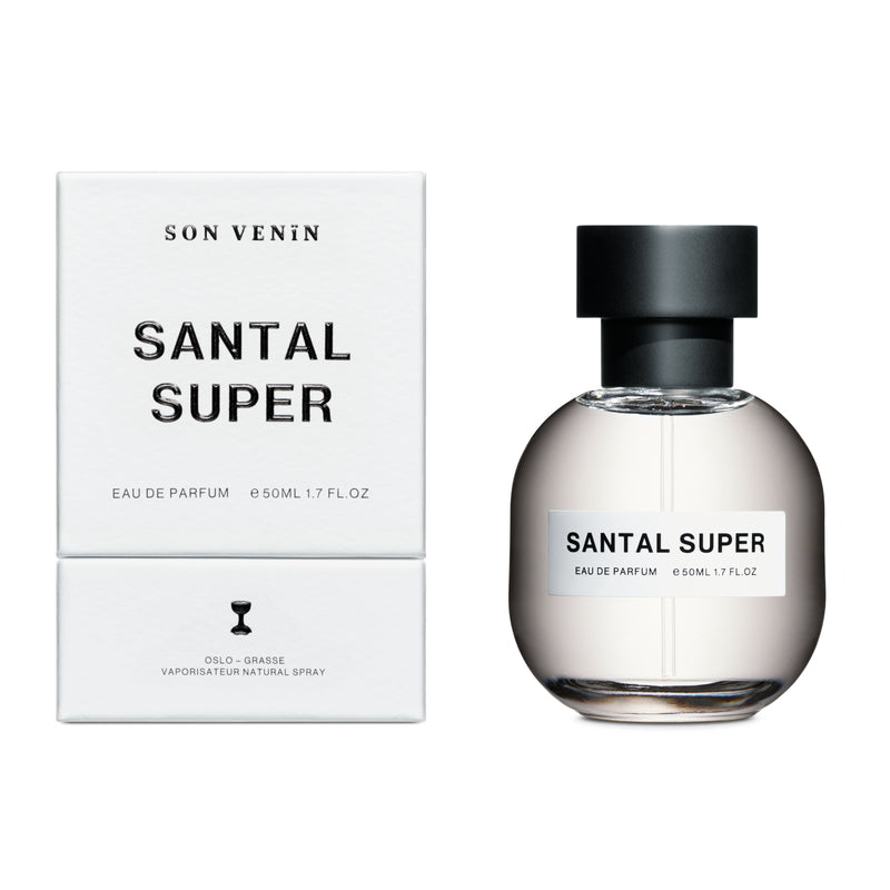 Son Venïn SANTAL SUPER Eau de Parfum 50 ml - Verpackung und Flakon