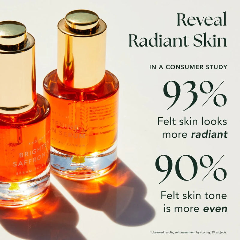 Ranavat Brightening Saffron Serum Radiant Rani - results