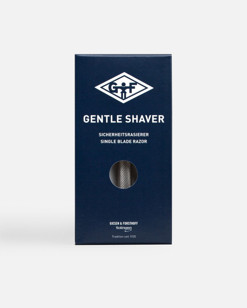 Timor® Unisex Rasierhobel Gentle Shaver mit Edelstahlgriff Verpackung