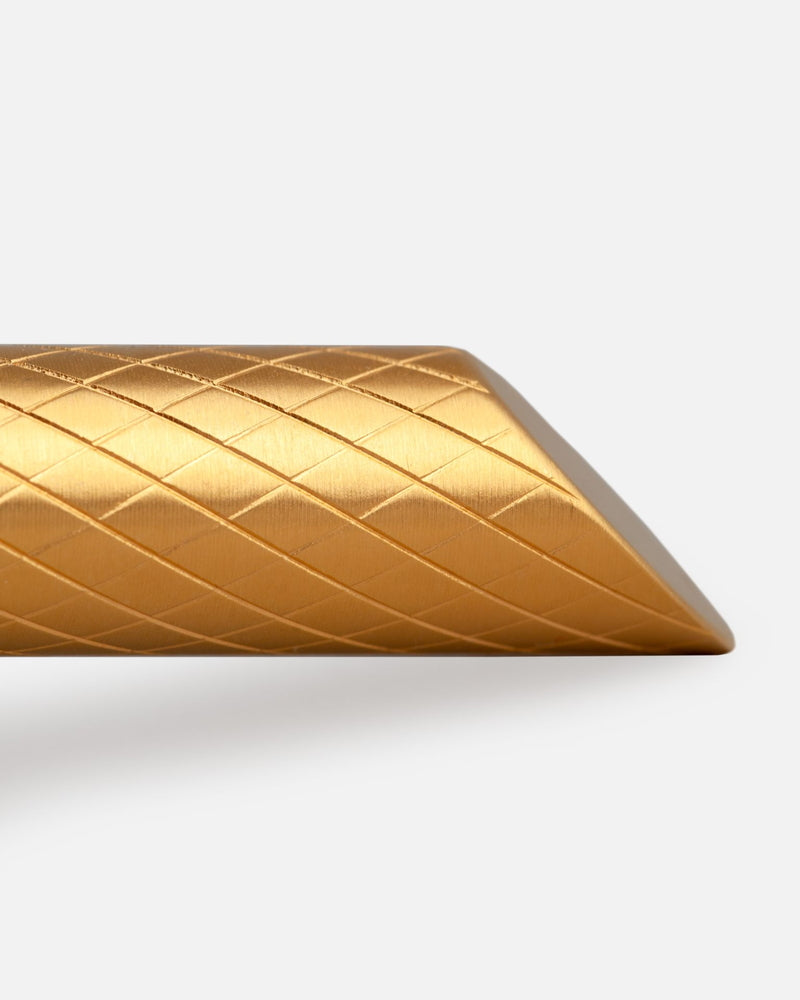 Giesen & Forsthoff Rasierhobel Zoé New Edition Gold matt - Detail Griff