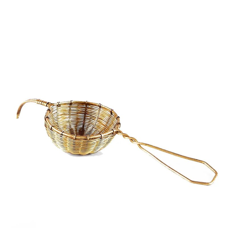 Anima Mundi Woven Brass: Small Tea Strainer