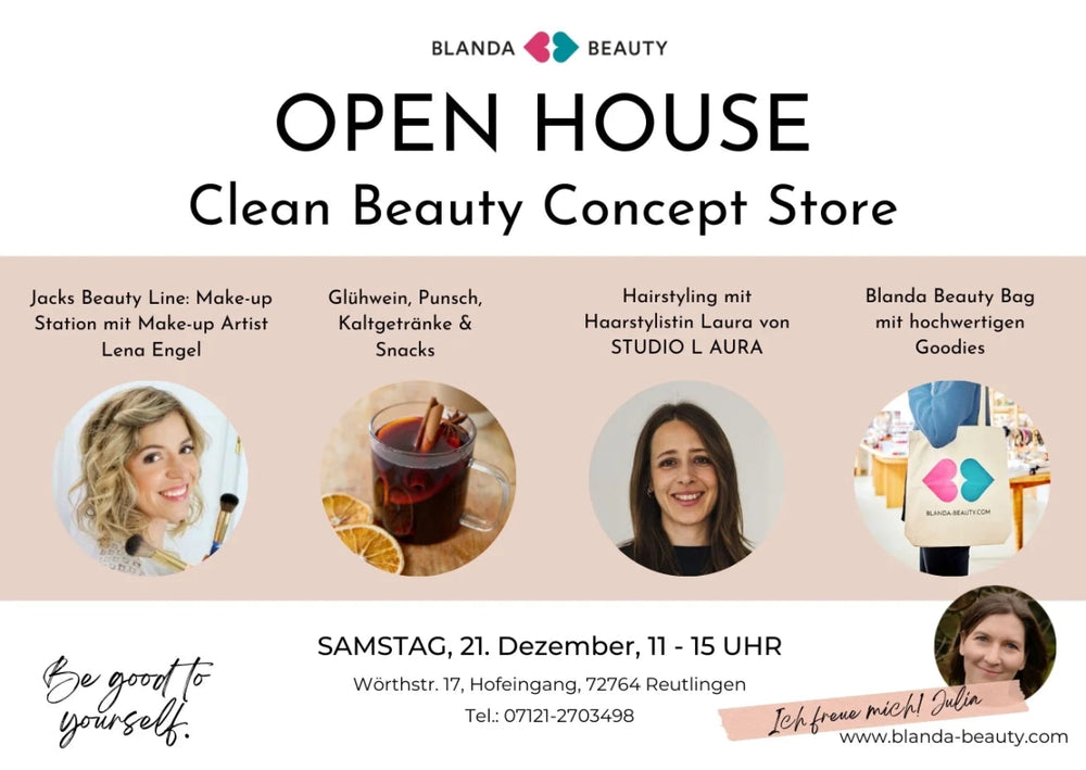 Open House bei Blanda Beauty - 21.12.24 - Line up