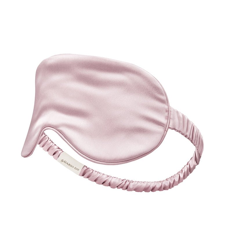 Silk Eye Mask Blush Pink