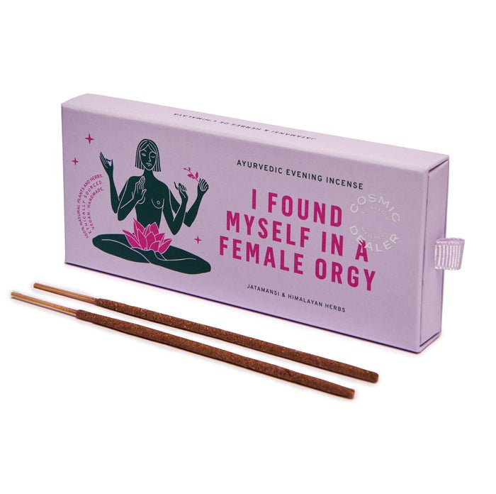 Ayurvedic Ashram Incense: I Found Myself In A Female Orgy