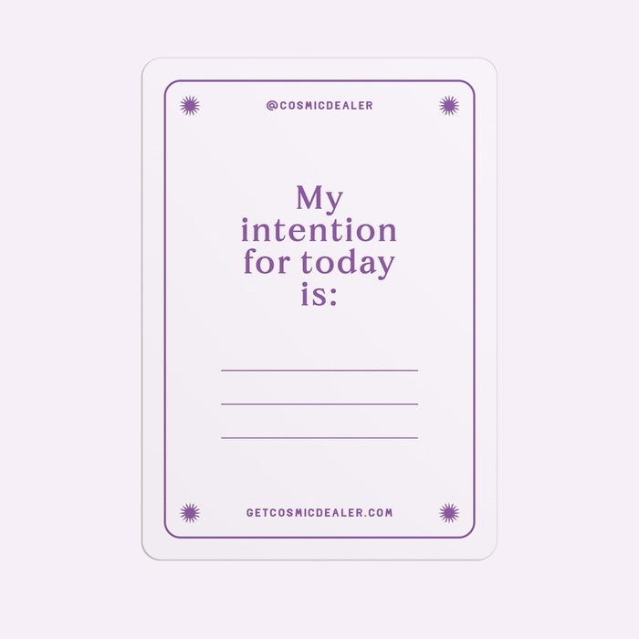 Box of 4 Chakra Chocolates Intention Card