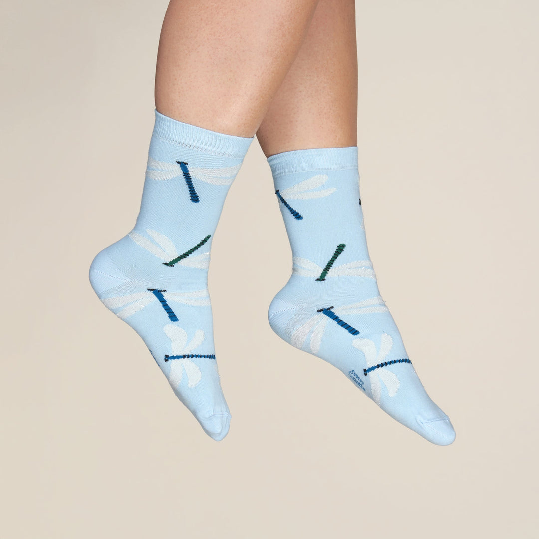 Coucou Suzette Dragonfly Socks - Model Tragebild