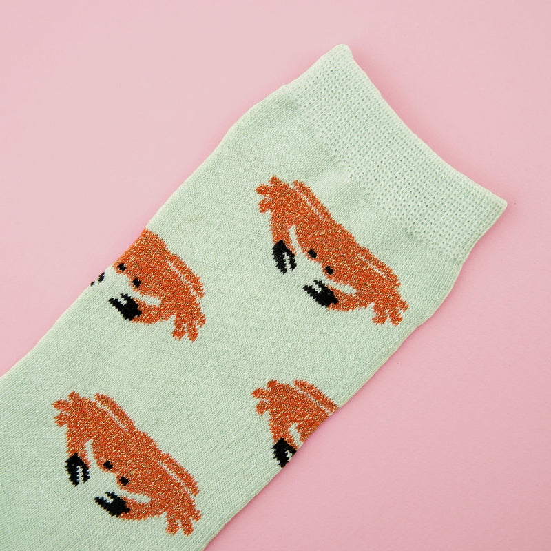 Crab Socks Close up