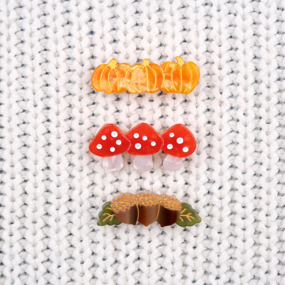 Coucou Suzette Acorns Hair Clip - Herbstkollektion