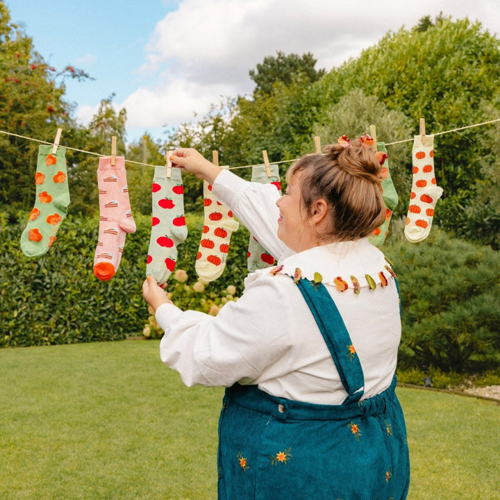 Coucou Suzette Apple Socks - Mood Sockenkollektion