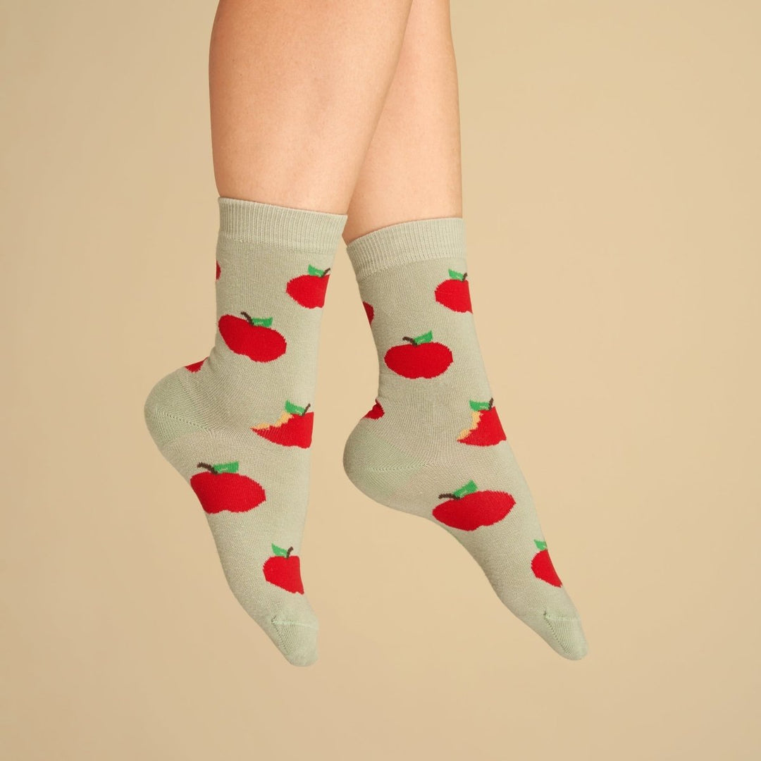 Coucou Suzette Apple Socks - Tragebild