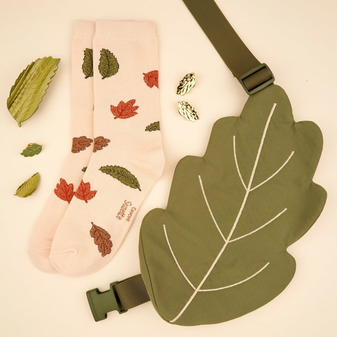 Coucou Suzette Autumn Leaves Socks - Leaf Kollektion