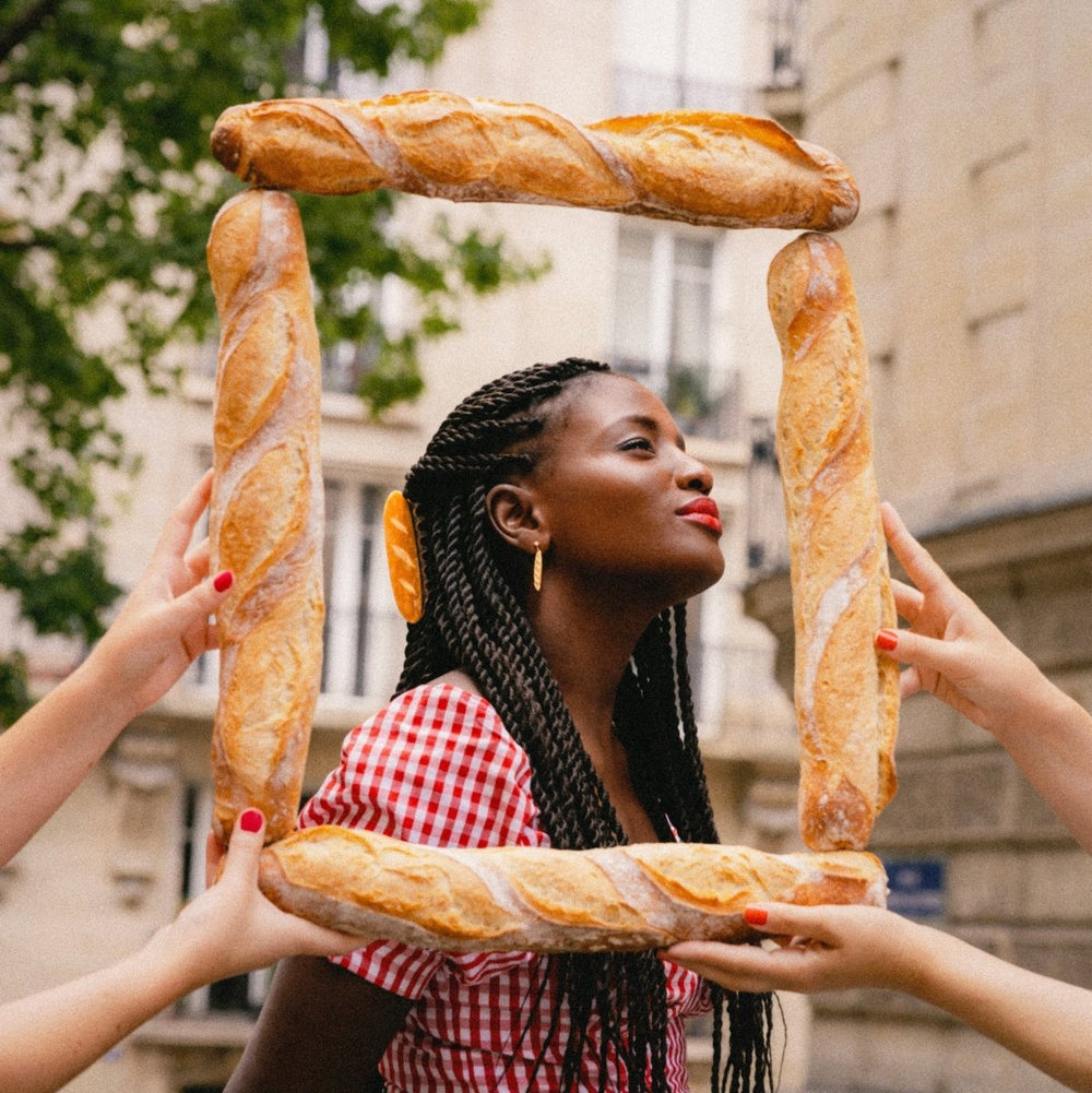 Coucou Suzette Baguette Hair Claw - Model Mood