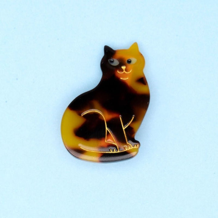 Coucou Suzette Bengal Cat Hair Clip - Produktbild hellblauer Hintergrund