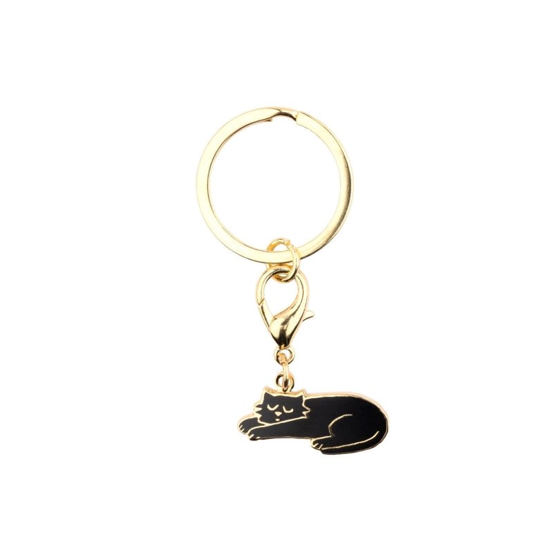 Coucou Suzette Black Cat Key Ring / Pet Tag - Titelbild