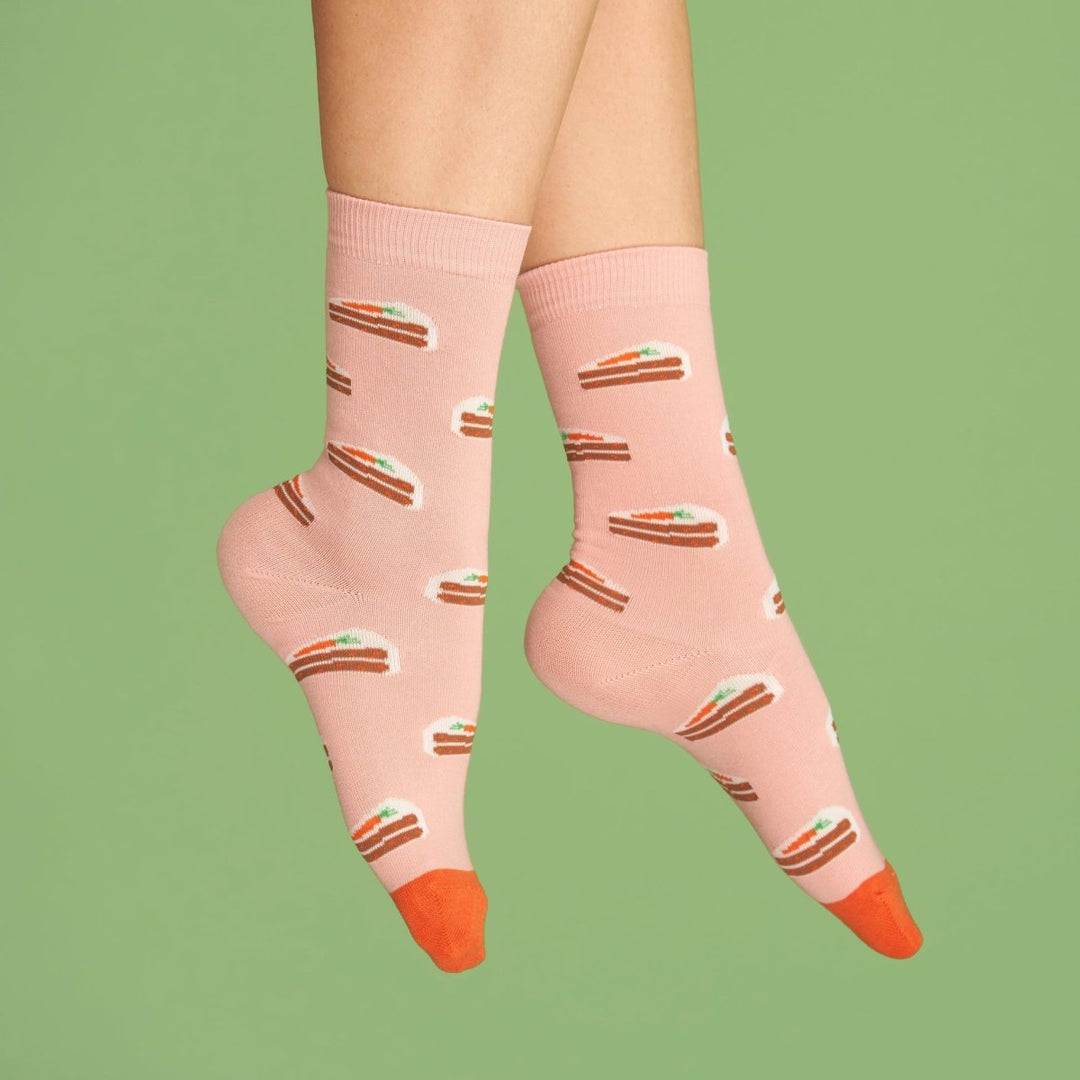 Coucou Suzette Carrot Cake Socks - Tragebild