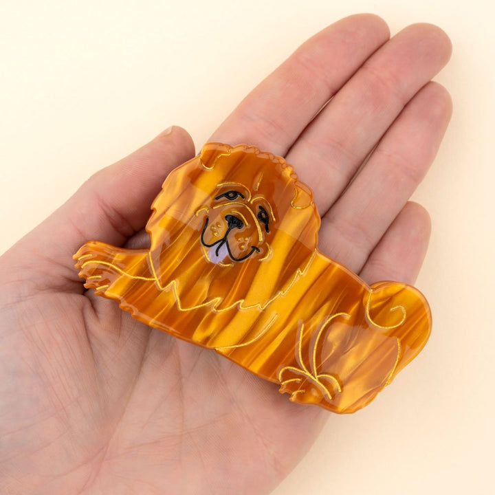 Coucou Suzette Chow Chow Hair Claw - Produktdetail Handmodel