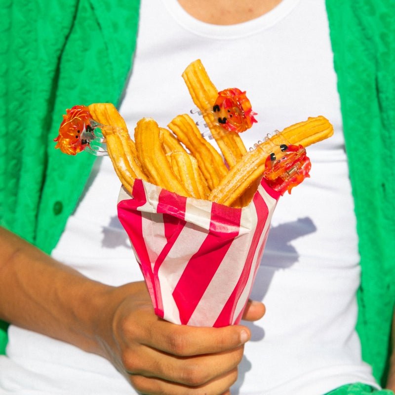 Coucou Suzette Crab Mini Hair Claw - Mood mit Churros