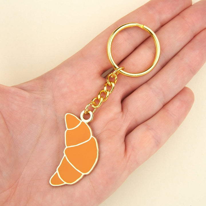 Coucou Suzette Croissant Key Ring - Handmodel Detail