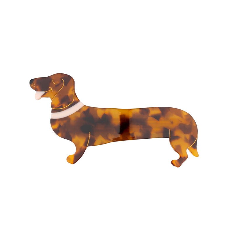 Dachhund French Barette Haarklammer