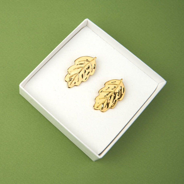 Coucou Suzette Leaf Earrings - Verpackung