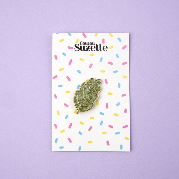 Coucou Suzette Leaf Pin - Verpackung