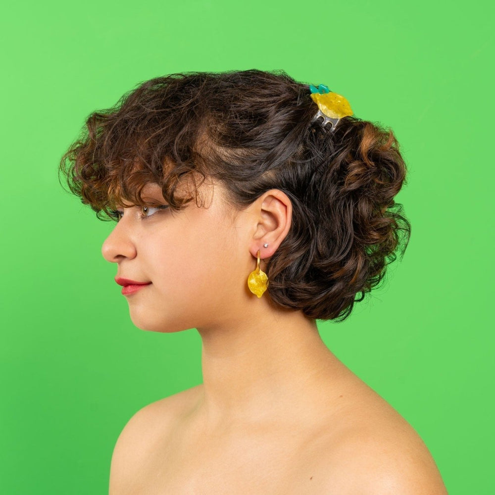 Coucou Suzette Lemon Mini Hair Claw - Model 1