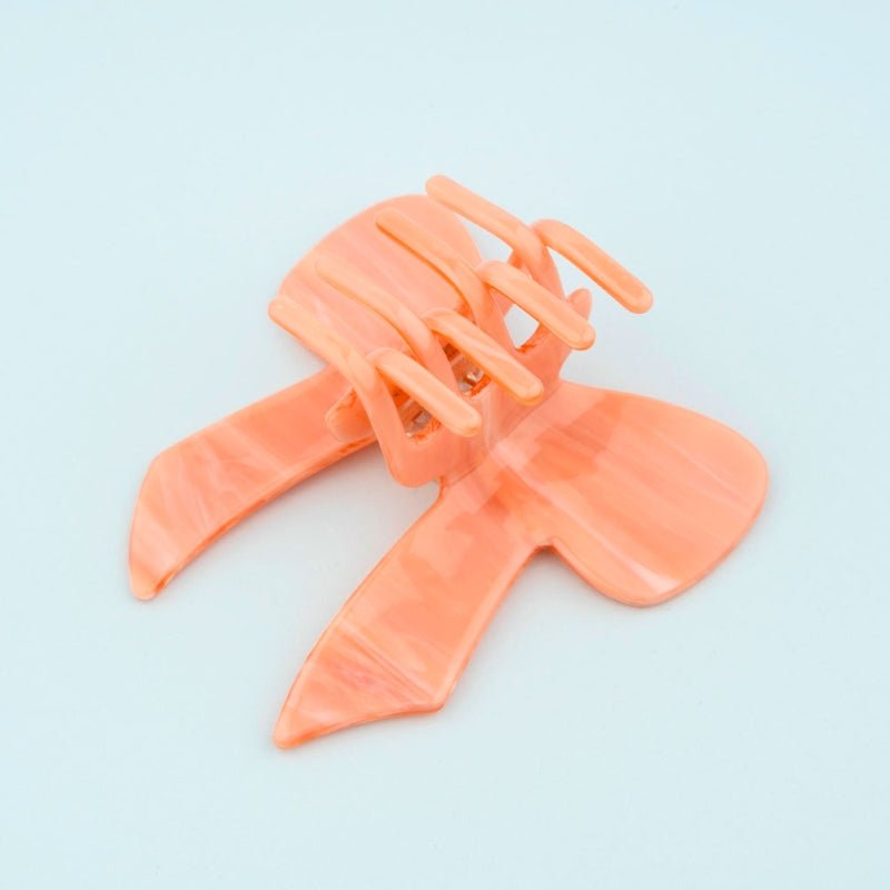 Coucou Suzette Pink Bow Hair Claw - Details Klammer