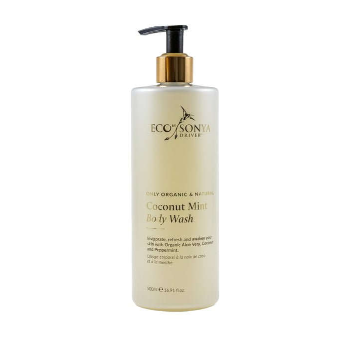 Organic Coconut And Mint Body Wash 500 ml