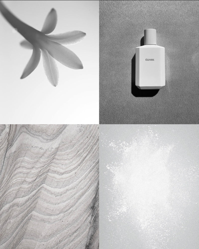 Élisire Extrait Blanc Moodboard