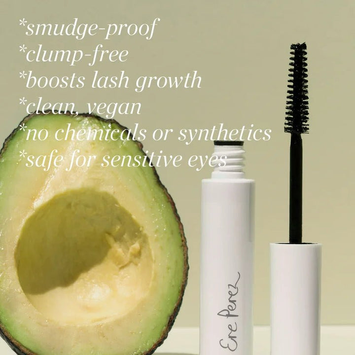 Avocado Waterproof Mascara Black - Smudge Proof