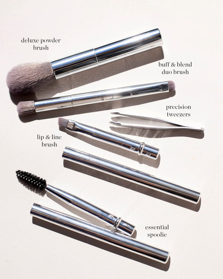 Eco Vegan Essential Brush Set - Inside