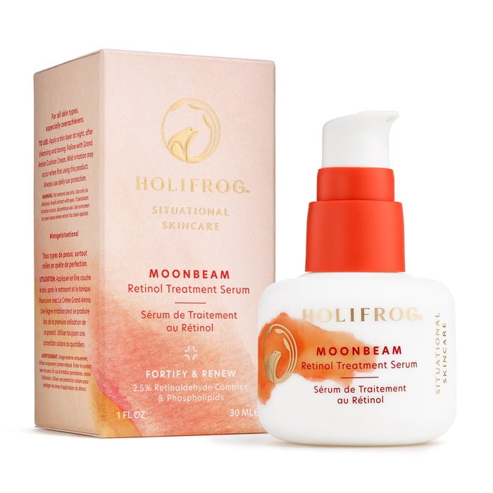 Holifrog Moonbeam Retinol Treatment Serum - packaging