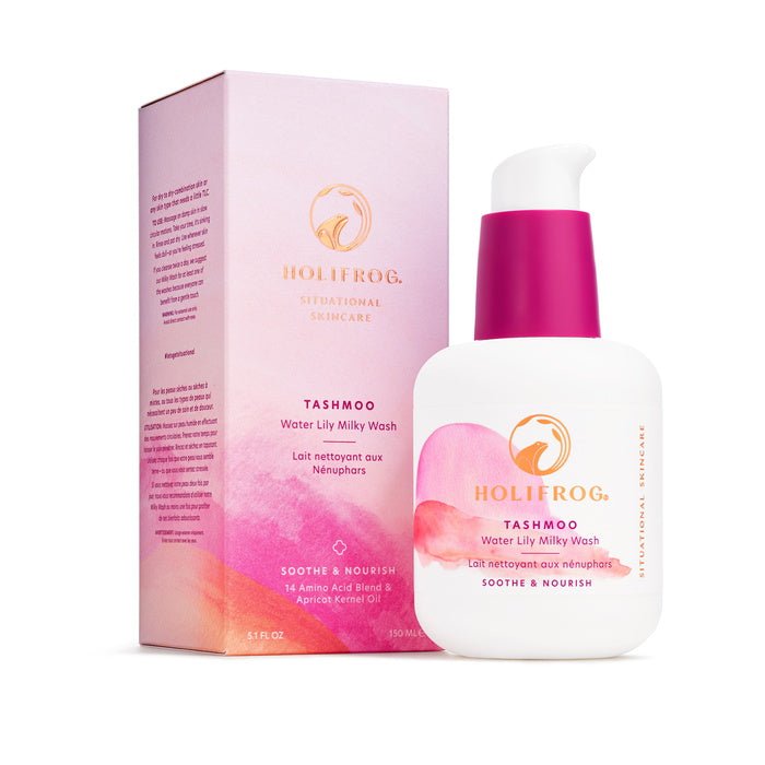 Holifrog Tashmoo Water Lily Nourishing Milky Wash - Verpackung