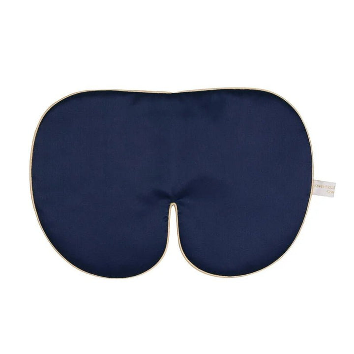 Deluxe Silk Eye Mask Navy