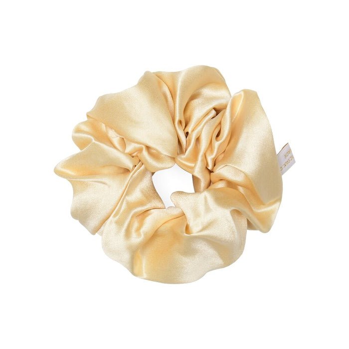 Holistic Silk Pure Mulberry Silk Scrunchie Cream