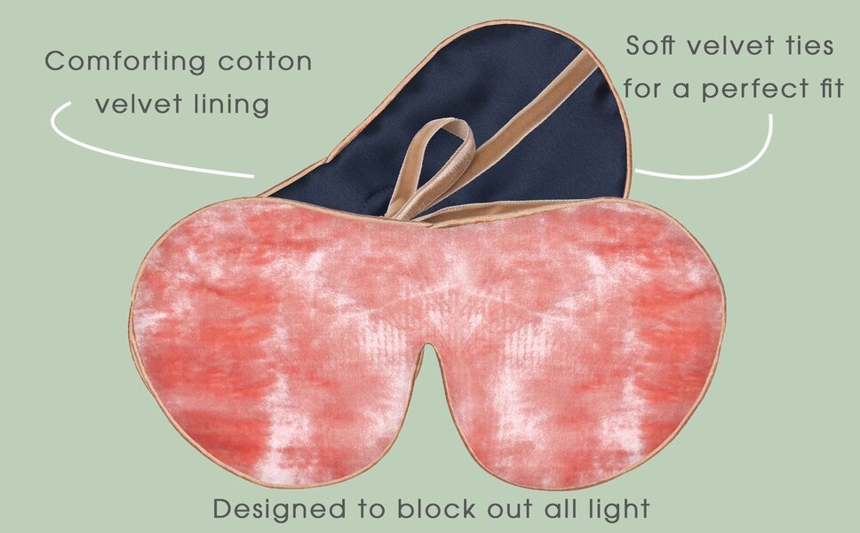 Velvet Lined Eye Mask Explained