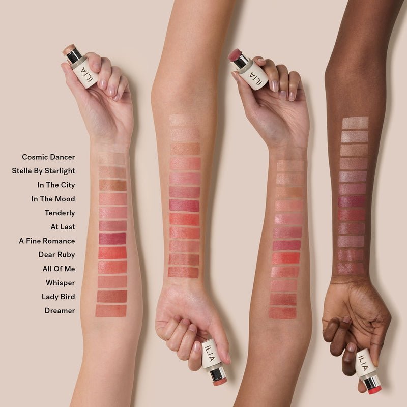 Ilia Multi-Stick Arm Swatches